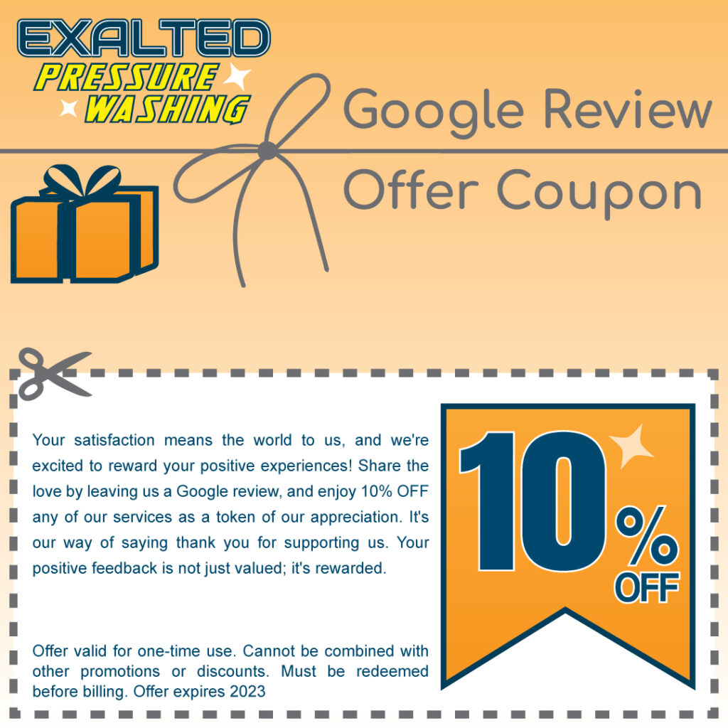 Google Review Offer - Save on Your Next Service