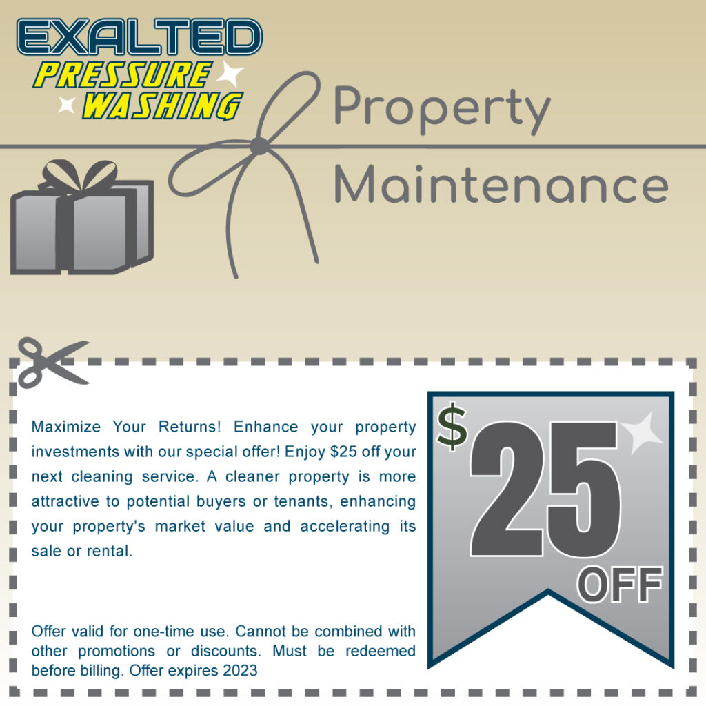 Property Maintenance - House Flippers and Investors Coupon